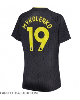 Everton Vitaliy Mykolenko #19 Tricou Fotbal Replică 2024-25 Femei Deplasare